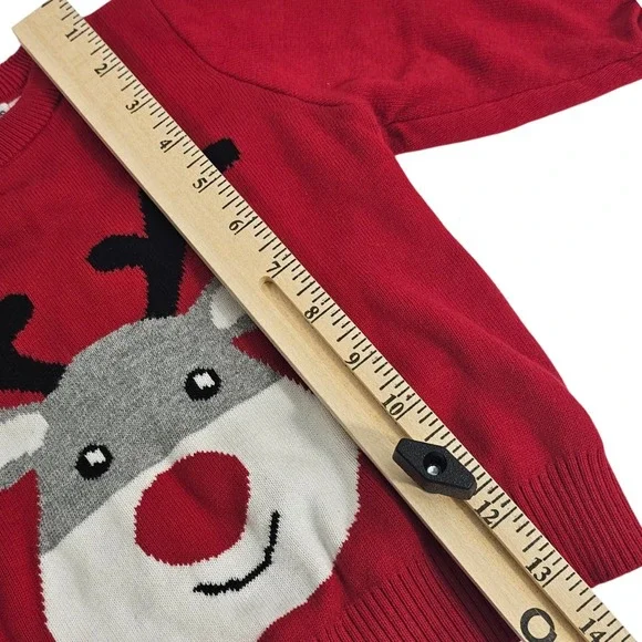 Grandwish Baby Boys Girls Christmas Sweater O-Neck Knitted Cotton - 18M Holiday - Picture 7 of 7